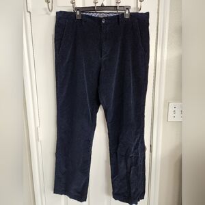 Banana Republic Men's Navy Blue Corduroy Pants Size: 38W/32L